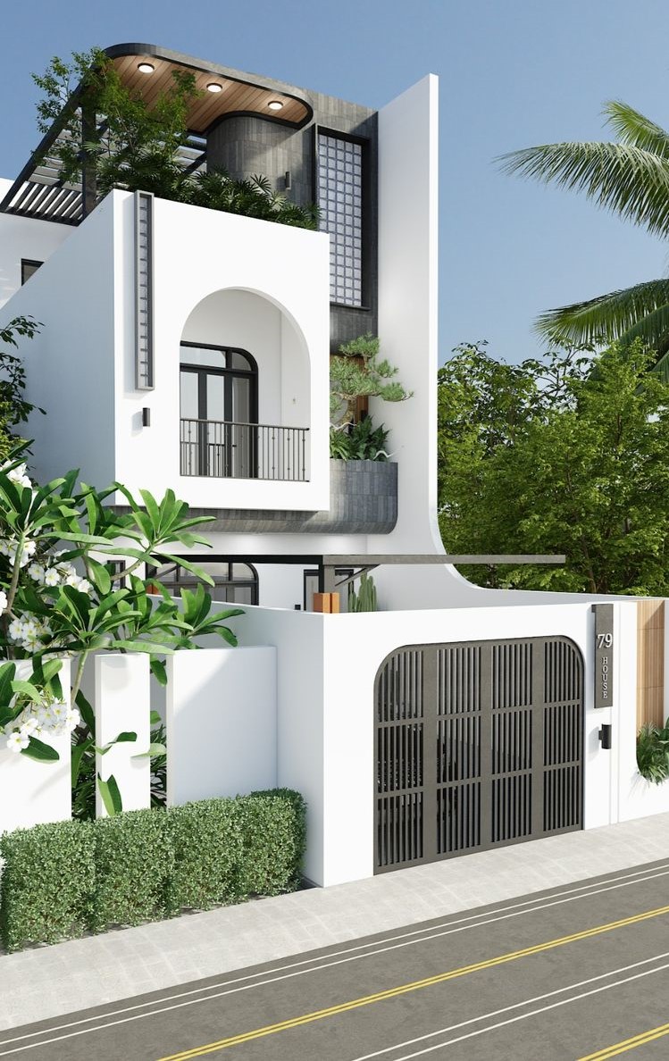 Nhà Phố Hiện Đại 2